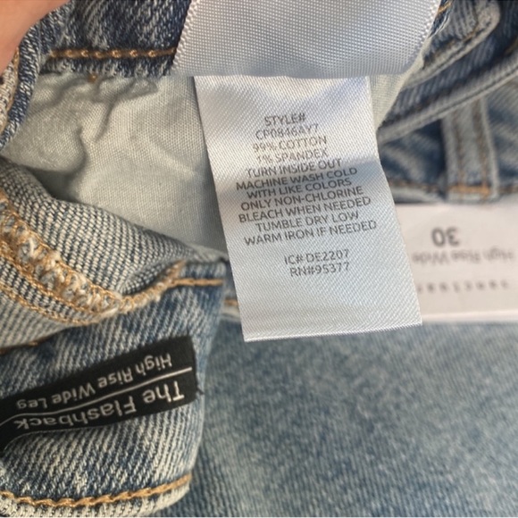 Sanctuary Denim The Flashback high rise Wide leg jeans - Picture 7 of 11